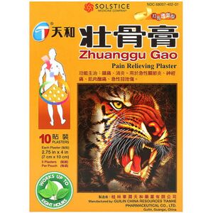 Tianhe, Zhuanggu Gao, Pain Relieving Plaster, 10 Plasters Tianhe, Zhuanggu Gao, Pain Relieving Plaster, 10 Plasters