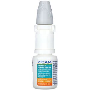 Zicam, Intense Sinus Relief, No-Drip Liquid Nasal Spray, Cooling Menthol & Eucalyptus, 0.5 fl oz (15 ml) Zicam, Intense Sinus Relief, No-Drip Liquid Nasal Spray, Cooling Menthol & Eucalyptus, 0.5 fl oz (15 ml)