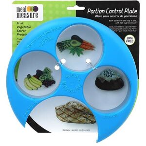Flents, Meal Measure, Portion Control Plate, Blue, 1 Count Flents, Meal Measure, Portion Control Plate, Blue, 1 Count