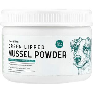 Chew + Heal, Green Lipped Mussel Powder, For Dogs, 6 oz (170 g) Chew + Heal, Green Lipped Mussel Powder, For Dogs, 6 oz (170 g)