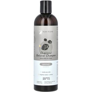Kin+Kind, Charcoal Natural Shampoo for Dogs, Patchouli, 12 fl oz (354 ml) Kin+Kind, Charcoal Natural Shampoo for Dogs, Patchouli, 12 fl oz (354 ml)