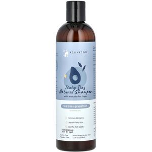 Kin+Kind, Itchy Dog Natural Shampoo With Avocado, For Dogs, Tea Tree + Grapefruit, 12 fl oz (354 ml) Kin+Kind, Itchy Dog Natural Shampoo With Avocado, For Dogs, Tea Tree + Grapefruit, 12 fl oz (354 ml)