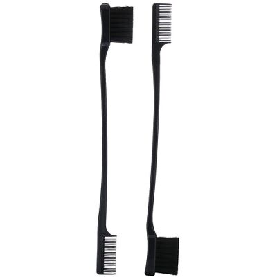 Kitsch, Dual Edge Brush & Comb, 2 Brushes Kitsch, Dual Edge Brush & Comb, 2 Brushes