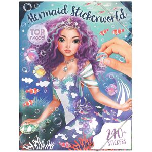 TOPModel Metallic Mermaid Stickerworld Large Sticker Book TOPModel Metallic Mermaid Stickerworld Large Sticker Book