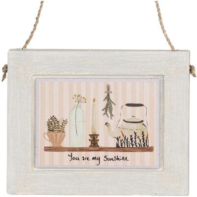 East of India ‘You Are My Sunshine’ Little Country Wooden Plaque East of India ‘You Are My Sunshine’ Little Country Wooden Plaque