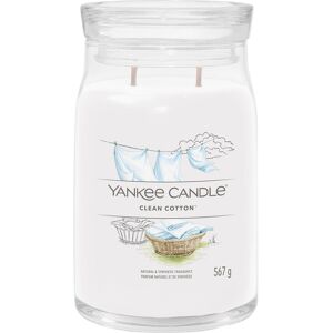 Yankee Candle Clean Cotton Signature Large Jar Candle Yankee Candle Clean Cotton Signature Large Jar Candle