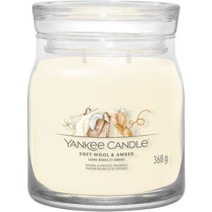 Yankee Candle Soft Wool & Amber Signature Medium Jar Candle Yankee Candle Soft Wool & Amber Signature Medium Jar Candle