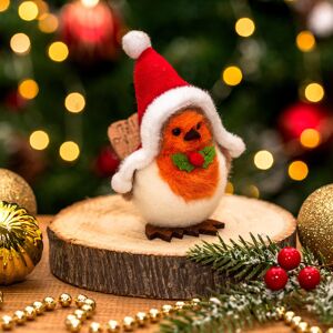 Joe Davies Assorted Joyful Sitting Robins Christmas Decoration Joe Davies Assorted Joyful Sitting Robins Christmas Decoration