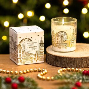 Gisela Graham London Skyline ‘Cinnamon’ Small Scented Jar Candle Gisela Graham London Skyline ‘Cinnamon’ Small Scented Jar Candle