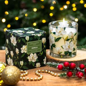 Gisela Graham Magnolias ‘Vanilla’ Large Scented Jar Candle Gisela Graham Magnolias ‘Vanilla’ Large Scented Jar Candle