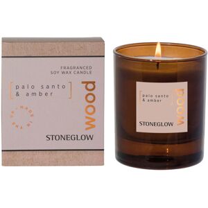 Stoneglow Elements - Wood Palo Santo & Amber Candle Stoneglow Elements - Wood Palo Santo & Amber Candle