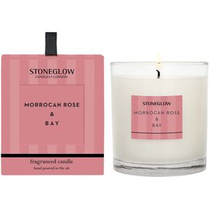 Stoneglow Modern Classics – Moroccan Rose & Bay Candle Stoneglow Modern Classics – Moroccan Rose & Bay Candle