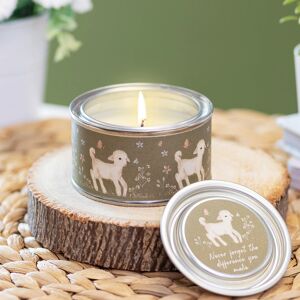East of India Meadow Friends Lamb Tin Candle East of India Meadow Friends Lamb Tin Candle
