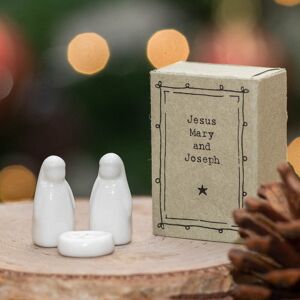 East of India Matchbox Jesus, Mary & Joseph East of India Matchbox Jesus, Mary & Joseph
