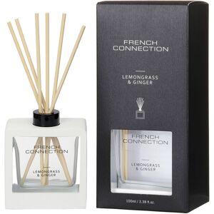 French Connection White Wood Lemongrass & Ginger 100ml Reed Diffuser French Connection White Wood Lemongrass & Ginger 100ml Reed Diffuser