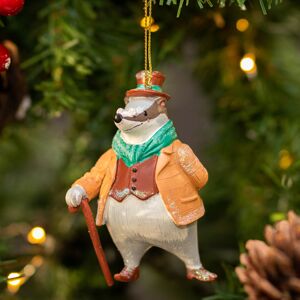 Gisela Graham Badger Wind In The Willows Resin Tree Decoration Gisela Graham Badger Wind In The Willows Resin Tree Decoration