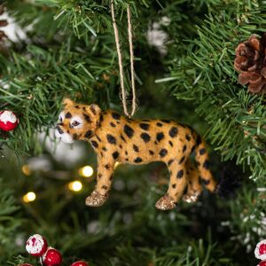 Gisela Graham Faux Fur Cheetah Tree Decoration Gisela Graham Faux Fur Cheetah Tree Decoration