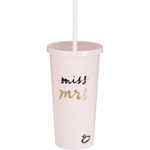 Kate Spade New York Blush Miss to Mrs Bridal Acrylic Tumbler with Straw Kate Spade New York Blush Miss to Mrs Bridal Acrylic Tumbler with Straw