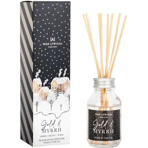 Wax Lyrical Christmas Village Gold & Myrrh 100ml Reed Diffuser Wax Lyrical Christmas Village Gold & Myrrh 100ml Reed Diffuser