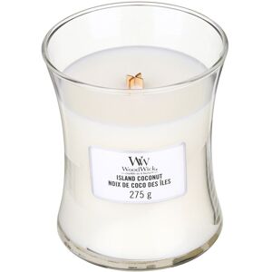 WoodWick Island Coconut Medium Hourglass Candle WoodWick Island Coconut Medium Hourglass Candle
