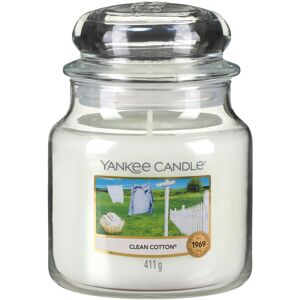 Yankee Candle Clean Cotton Medium Jar Candle Yankee Candle Clean Cotton Medium Jar Candle