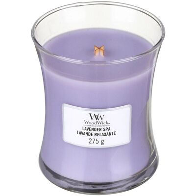 WoodWick Lavender Spa Medium Hourglass Candle WoodWick Lavender Spa Medium Hourglass Candle