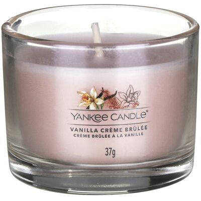 Yankee Candle Vanilla Creme Brulee Single Signature Filled Votive Yankee Candle Vanilla Creme Brulee Single Signature Filled Votive