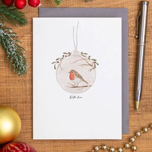 East of India ‘With Love’ Bauble Card East of India ‘With Love’ Bauble Card