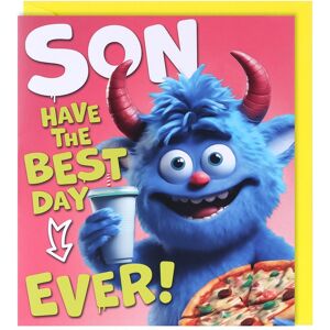 Pigment Furocious Friends Son Birthday Card Pigment Furocious Friends Son Birthday Card