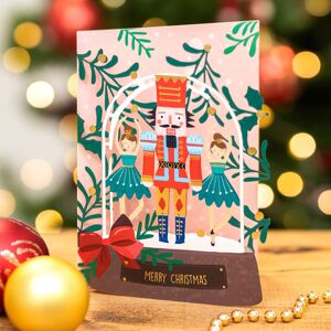 Alljoy Design Paper Cut Art Nutcracker Christmas Card Alljoy Design Paper Cut Art Nutcracker Christmas Card
