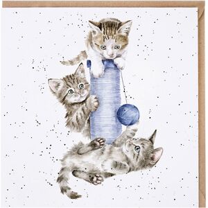 Wrendale Designs ‘Three's A Crowd’ Cats Greetings Card Wrendale Designs ‘Three's A Crowd’ Cats Greetings Card