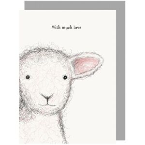 East of India ‘With Much Love’ Sheep Extra Large Greetings Card East of India ‘With Much Love’ Sheep Extra Large Greetings Card