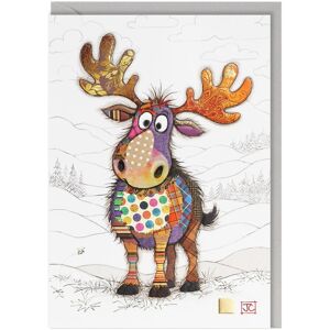 Bug Art Kooks Maxi Moose Greetings Card Bug Art Kooks Maxi Moose Greetings Card