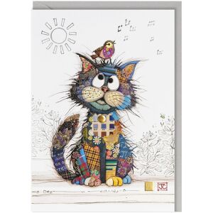 Bug Art Kooks Charlie Cat Greetings Card Bug Art Kooks Charlie Cat Greetings Card