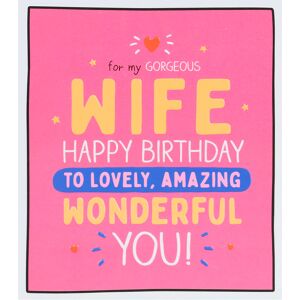 Happy Jackson Amazing Wonderful Wife Birthday Card Happy Jackson Amazing Wonderful Wife Birthday Card