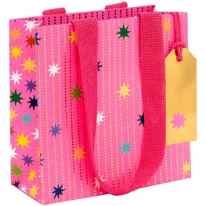Glick Paper Salad Pink Star Garland Small Gift Bag Glick Paper Salad Pink Star Garland Small Gift Bag