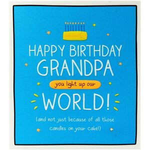 Happy Jackson You Light Up Our World Grandpa Birthday Card Happy Jackson You Light Up Our World Grandpa Birthday Card