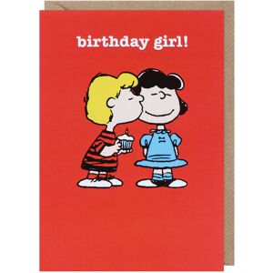 Peanuts ‘Birthday Girl’ Lucy & Schroeder Birthday Card Peanuts ‘Birthday Girl’ Lucy & Schroeder Birthday Card