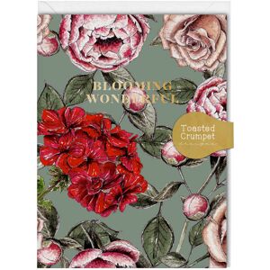 Toasted Crumpet In Full Bloom ‘Blooming Wonderful’ Mini Card Toasted Crumpet In Full Bloom ‘Blooming Wonderful’ Mini Card