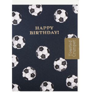 Toasted Crumpet Football ‘Happy Birthday!’ Mini Birthday Card Toasted Crumpet Football ‘Happy Birthday!’ Mini Birthday Card