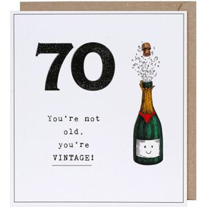 Pigment Etched 70 You’re Vintage Birthday Card Pigment Etched 70 You’re Vintage Birthday Card