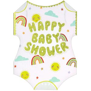 Raspberry Blossom Happy Baby Shower Greeting Card Raspberry Blossom Happy Baby Shower Greeting Card