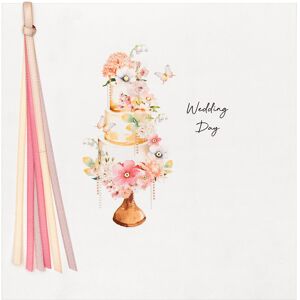Five Dollar Shake Floral Cake Luxury Wedding Day Card Five Dollar Shake Floral Cake Luxury Wedding Day Card