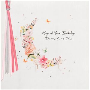 Five Dollar Shake Floral Moon Luxury Birthday Card Five Dollar Shake Floral Moon Luxury Birthday Card