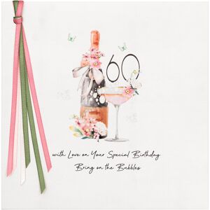 Five Dollar Shake Bubbles 60 Luxury Birthday Card Five Dollar Shake Bubbles 60 Luxury Birthday Card