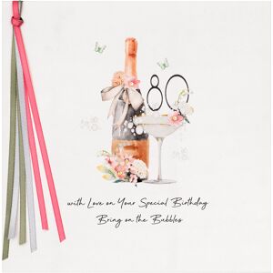 Five Dollar Shake Bubbles 80 Luxury Birthday Card Five Dollar Shake Bubbles 80 Luxury Birthday Card