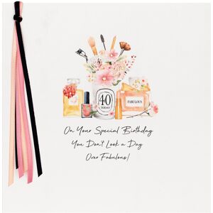 Five Dollar Shake Fabulous 40 Luxury Birthday Card Five Dollar Shake Fabulous 40 Luxury Birthday Card