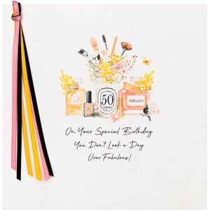 Five Dollar Shake Fabulous 50 Luxury Birthday Card Five Dollar Shake Fabulous 50 Luxury Birthday Card