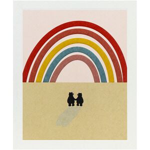 The Art File ‘Bear & Rainbows’ Greetings Card The Art File ‘Bear & Rainbows’ Greetings Card