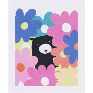 The Art File ‘Bear With Flowers’ Greetings Card The Art File ‘Bear With Flowers’ Greetings Card